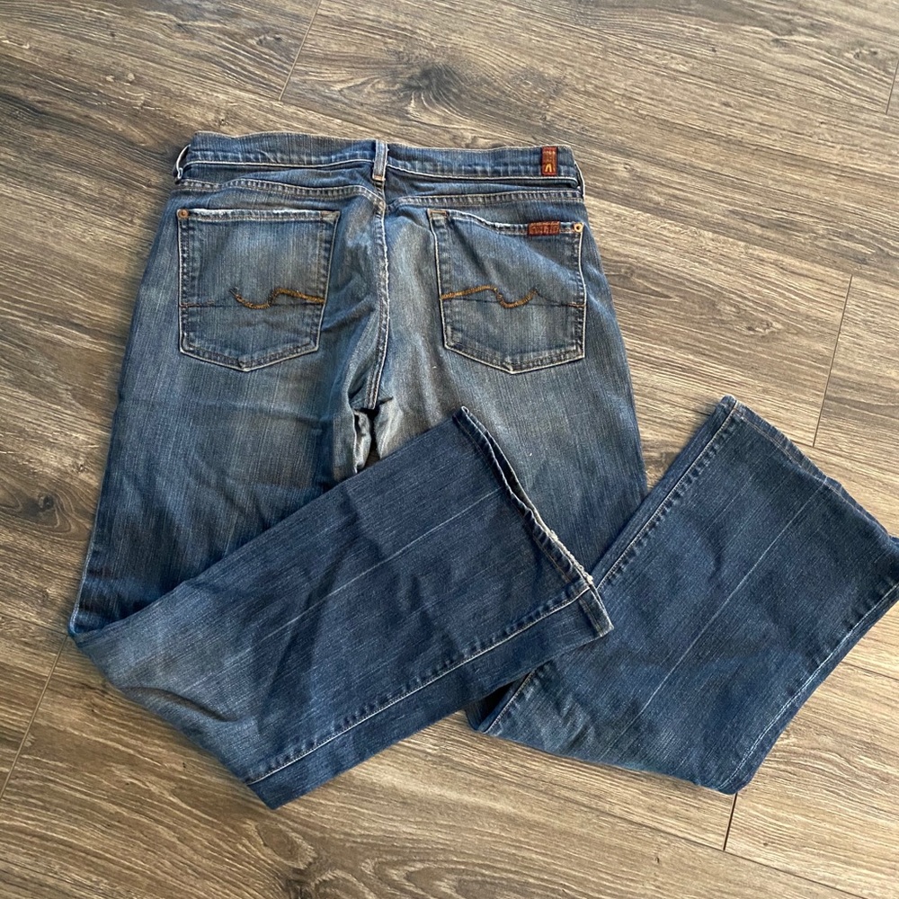 7 for all mankind boot cut jeans